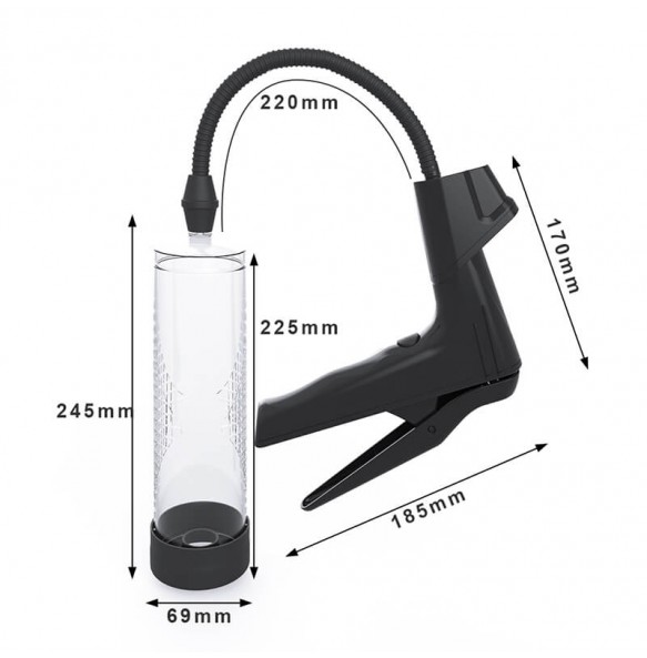 AIR GUN Manual Penis Pump (Extend/Enlarge)